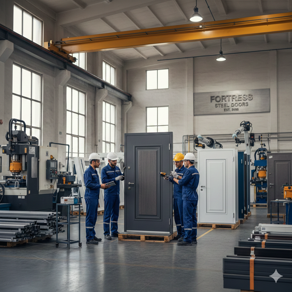 Emka Çelik Kapı Üretim Atölyesi